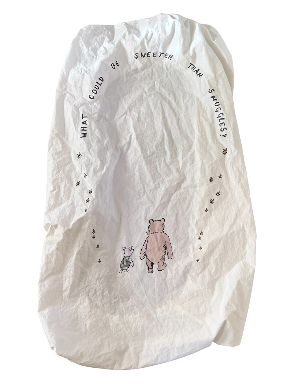 Pottery Barn Disney Winnie the Pooh Organic Crib Fitted Sheet